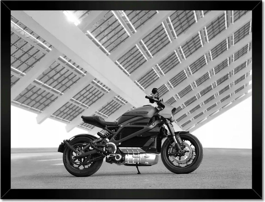 Poszterek keretben 40x30 Harley Davidson Motorkerékpár