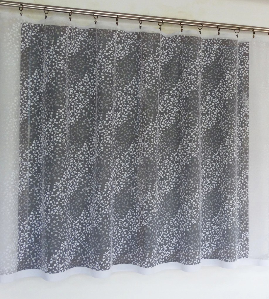 Mg Függöny jacquard 623/794 Fehér 350x250 M szalaggal