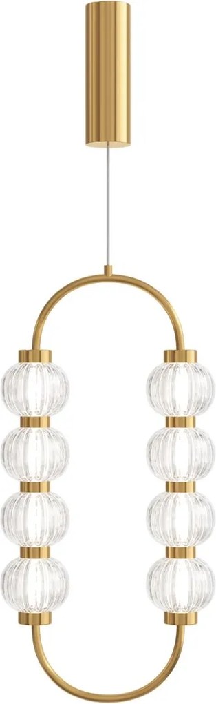 Maytoni glamour modern függeszték amulet átlátszó arany mymod555pl-l11g3k