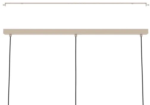 Eglo 390147 - Csillár zsinóron OLTAMAR 3xE27/40W/230V krémes