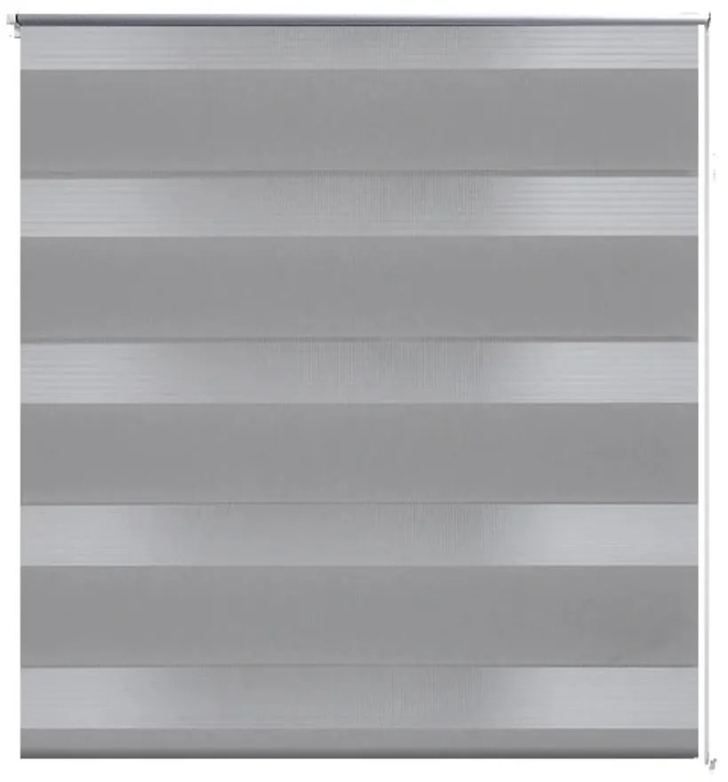 vidaXL Zebra roló 40 x 100 cm Szürke