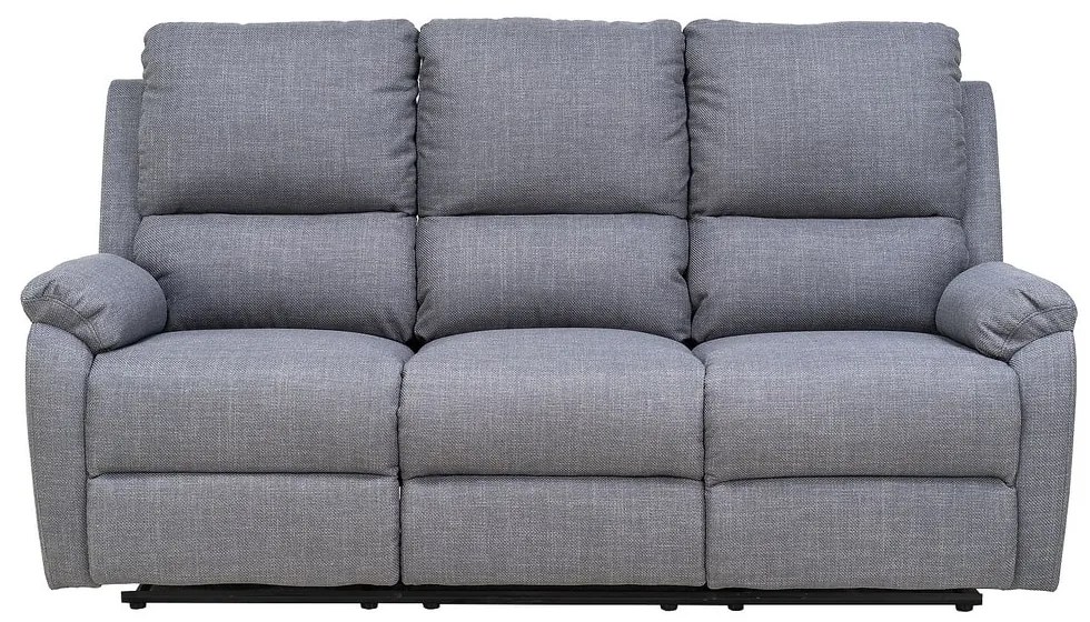 Fekhető kanapé Bud II, háromüléses, szürke