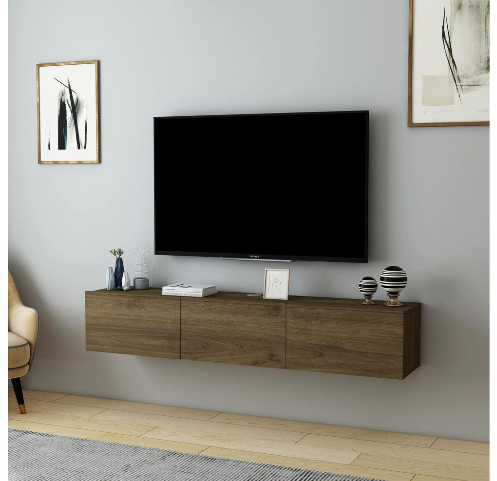 TV asztal/szekrény Dereba (dió). Akció -20%. 1107844