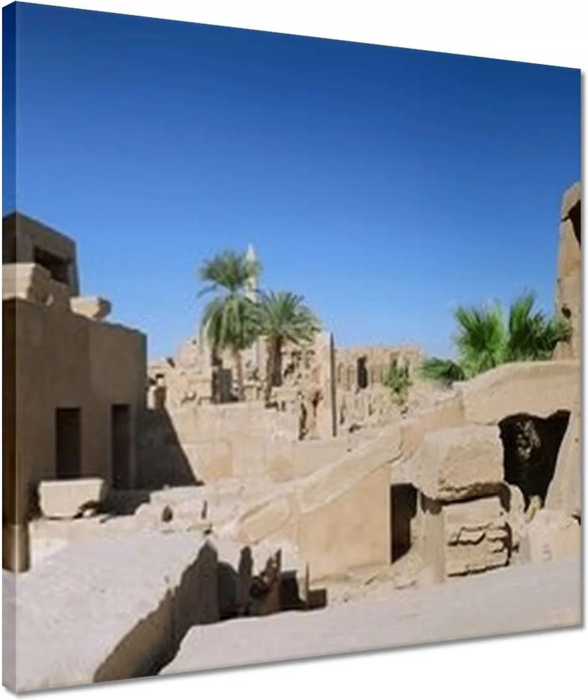 Vászonkép 40x40 Panoráma Karnakon