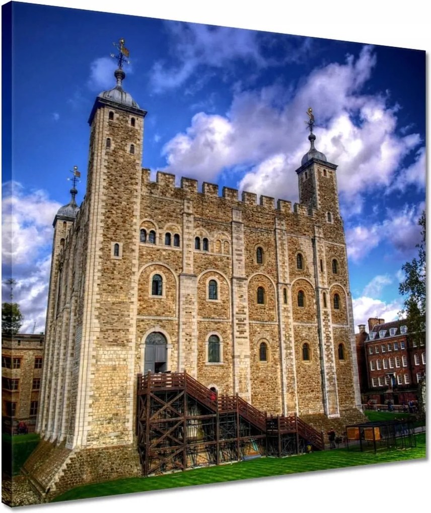 Vászonkép 40x40 Kastély