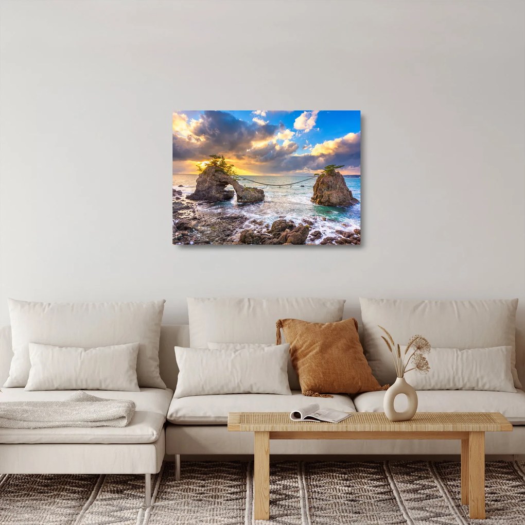 Üveg kép - Hatago Iwa (70x50 cm)