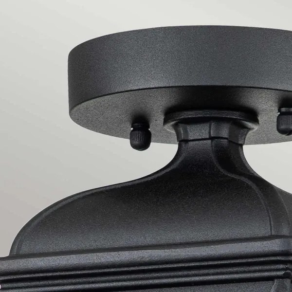 Elstead BAYVIEW-PORCH-BK - Kültéri mennyezeti lámpatest BAYVIEW 1xE27/60W/230V IP44