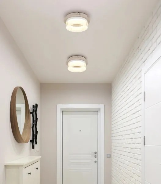 Globo 48046D - LED mennyezeti lámpa ZARA LED/8W/230V 3000K átm. 16 cm