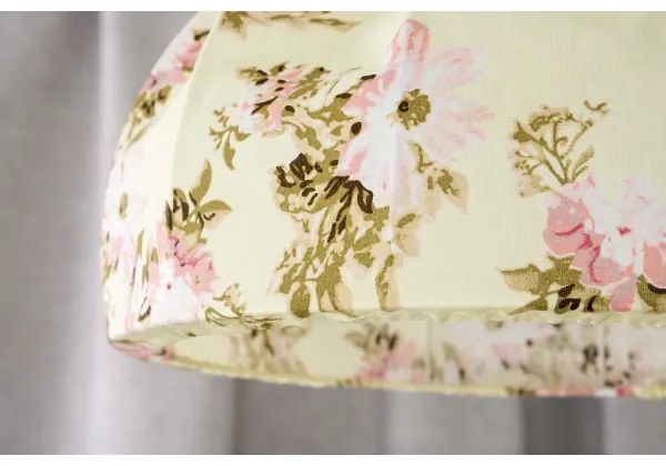 Duolla - Csillár zsinóron VIOLIN 1xE27/40W/230V átm. 38 cm rózsa