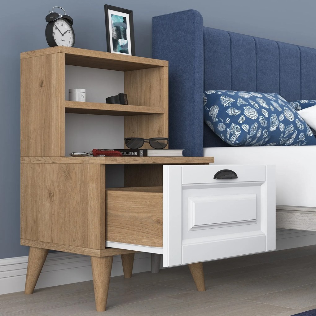 Éjjeliszekrény BD105 - 2786 - Walnut