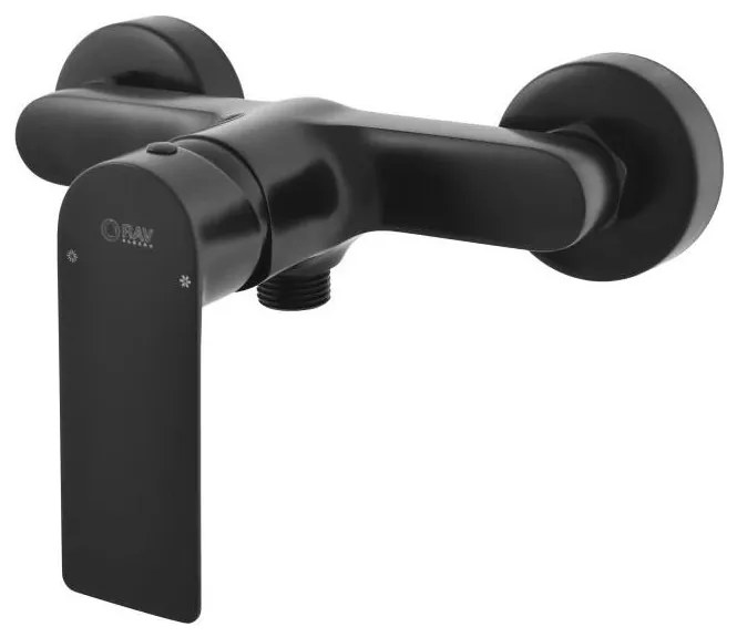RAV Slezák NL181.5CMAT - NIL zuhanycsaptelep, matt fekete