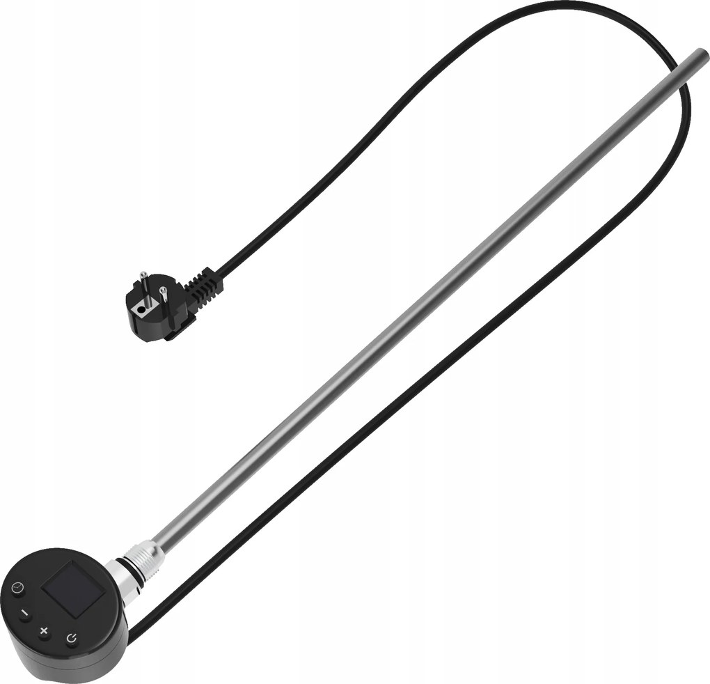 Elektromos Radiátor Fűtőtest Radiátor Fekete LCD Képernyő 300W