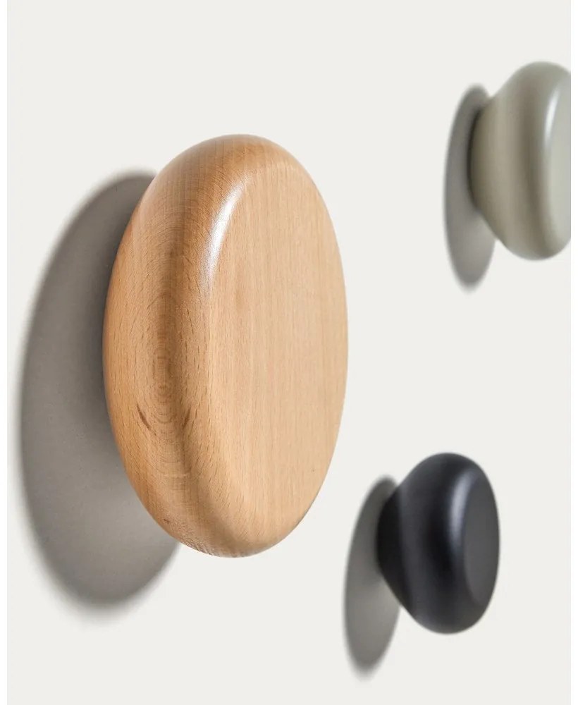 Fali fa akasztó szett 3 db-os Nadue – Kave Home