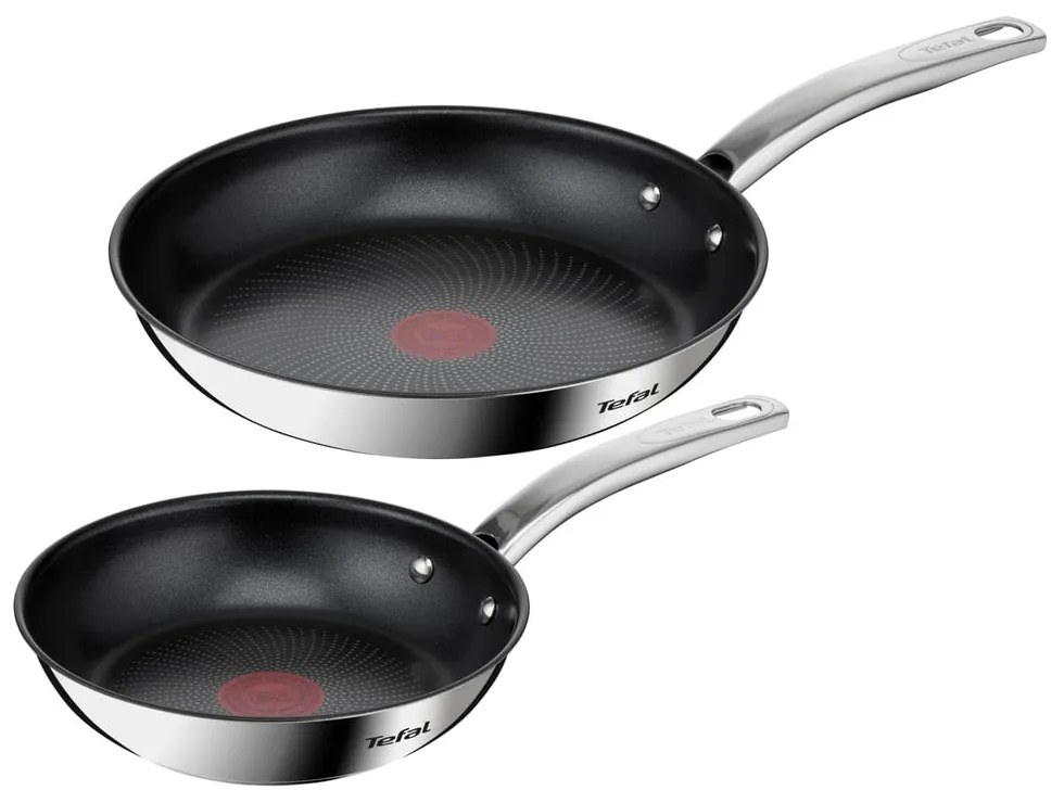 Rozsdamentes acél serpenyő készlet 2 db-os Intuition – Tefal