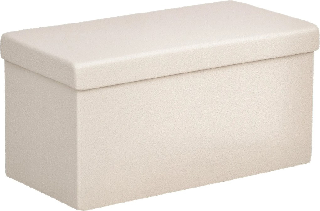 HOMCOM tárolópad tárolóhellyel - Hajtogatható, díszpárnával bevont pad, bársonyos megjelenés, tárolóláda, tárolópad nappaliba, hálószobába, folyosóra