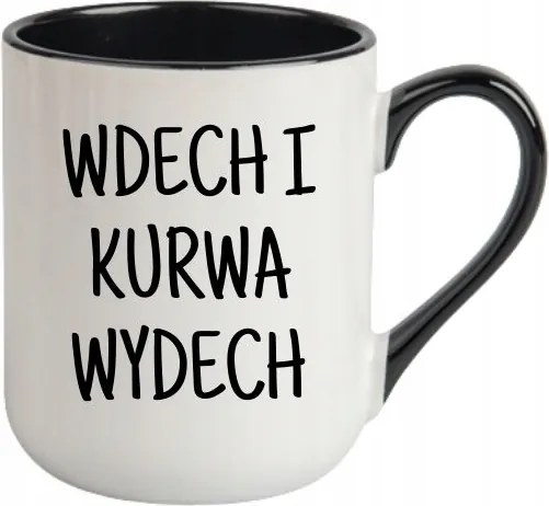 Bögre Fehér, Fekete Cofee Vicces Ajándék Belégzés És Kilégzés