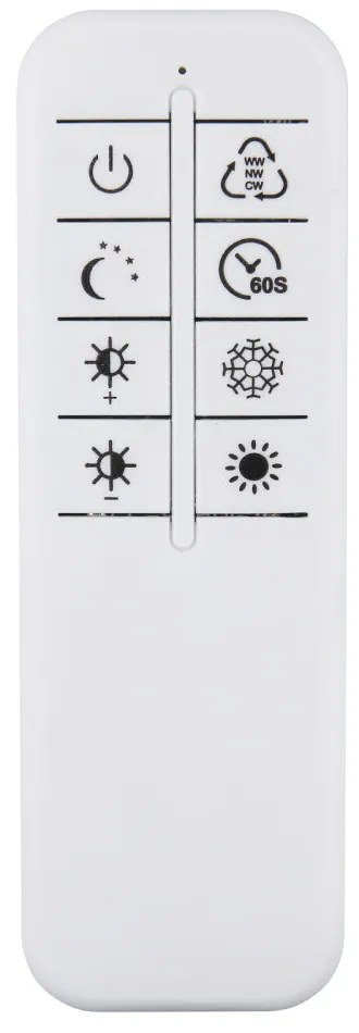 Globo SOLA 15643 távirányítós függeszték, 70W LED, 2700K-6500K CCT, 5492 lm