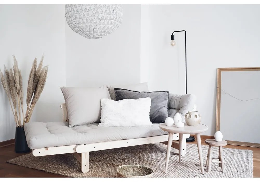 Beat Natural Clear/Grey variálható kanapé - Karup Design