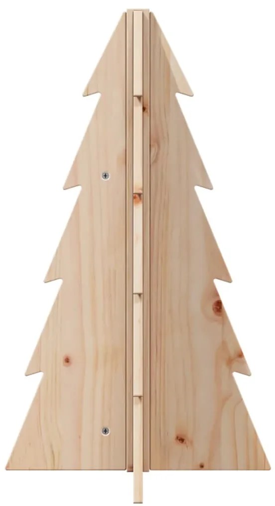 tömör fenyőfa karácsonyfa-dekoráció 69,5 cm