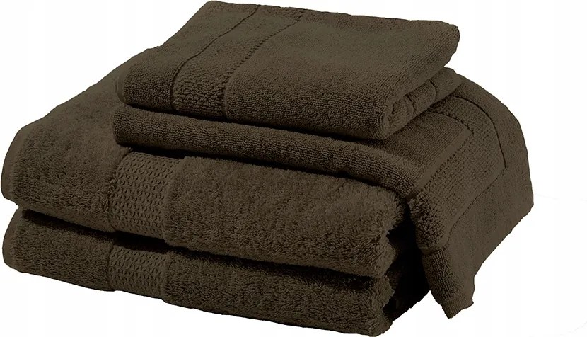Vastag Kéztörlő 50x100cm MrTowel 600g/m2 Hotel Spa Masszázs Barna