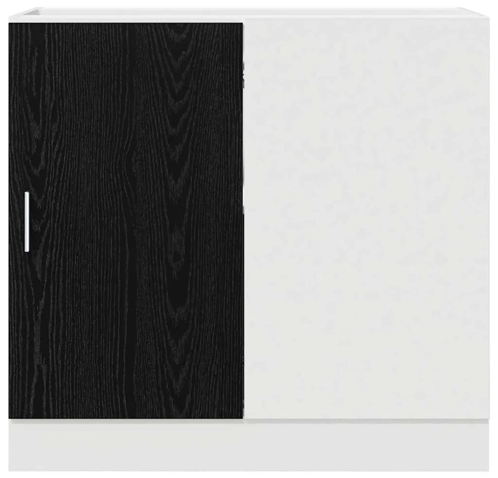 Konyha sarok alap szekrény Riga Musta tammi 86 x 46 x 81,5 cm