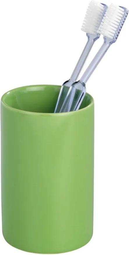 Polaris Green zöld fogkefetartó pohár - Wenko