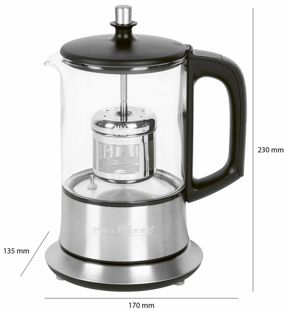 ProfiCook TK 1165 teafőző és vízforraló