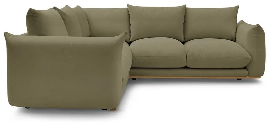 Világoszöld sarokkanapé Ernest – Bobochic Paris