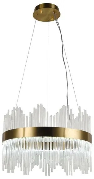 LED állítható fényerőjű lámpa kábelre LED/70W/230V 3000-6500K arany + DO