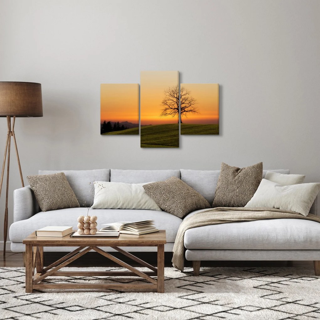 Naplemente a réten képe (90x60 cm)