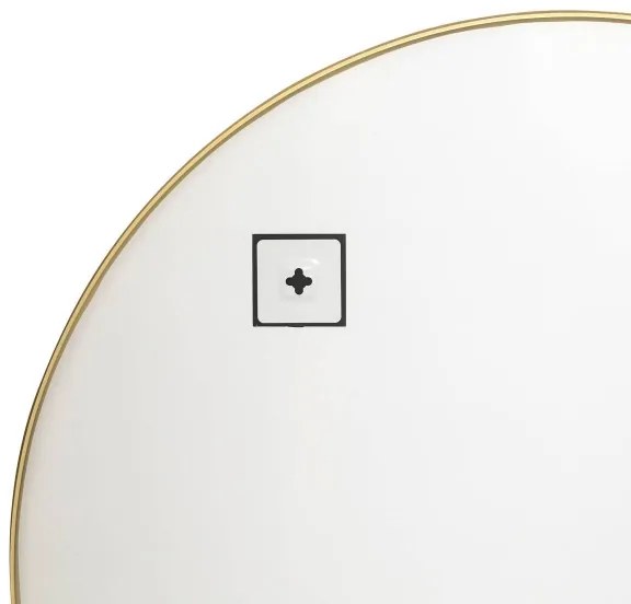 Atmosphera - ALICE fali tükör 65x90 cm arany