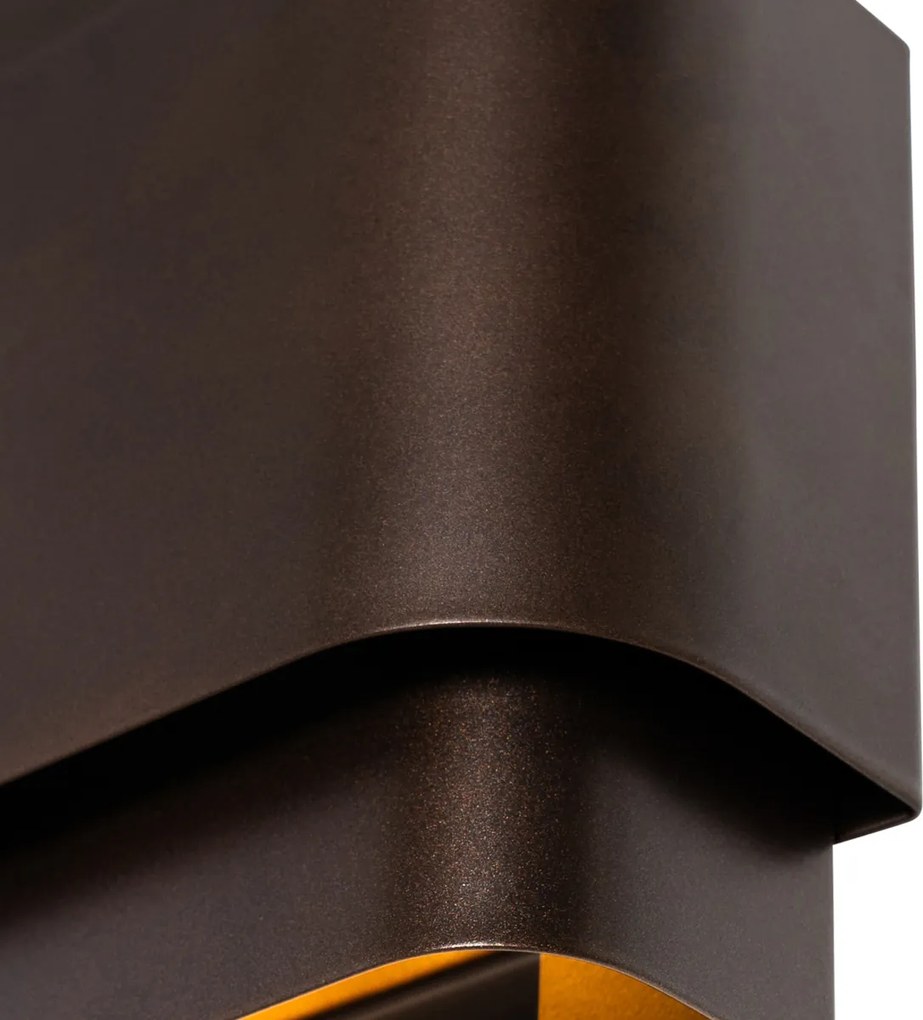 Okos fali lámpa sötét bronz 2-lámpás Zigbee G9-el - Coen