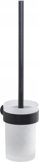 Gedy Pirenei akasztós Wc kefe fekete matt/üveg