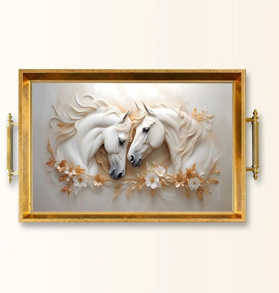 Üveg tálca, 38×24 cm – TPEA9804