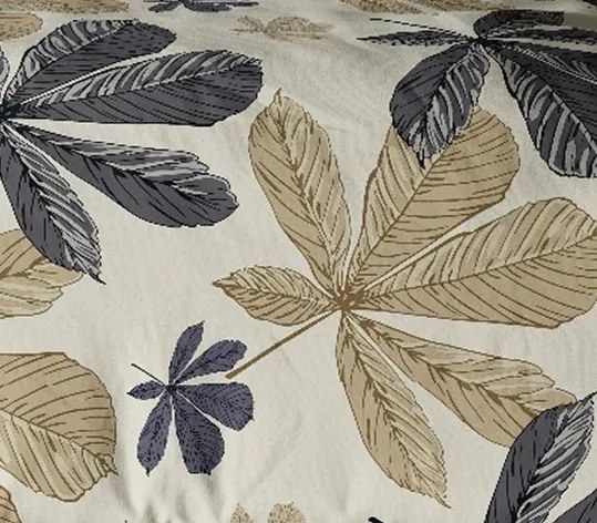 Pamut ágynemű Homa TORRY LEAFS 3 részes 140x200 cm