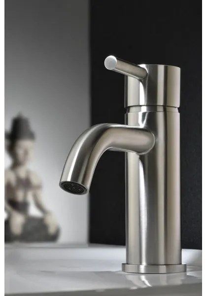 Sapho - Mosdó csaptelep MINIMAL 15,8 cm rozsdamentes acél