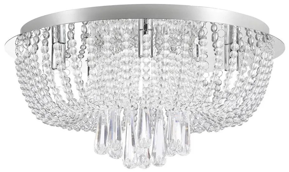 Zuma Line 19157M - Mennyezeti lámpa SENSI 6xG9/25W/230V átm. 45 cm króm