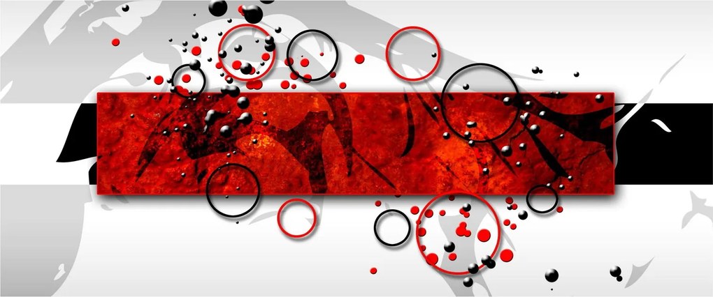 Az absztrakció képe (120x50 cm)
