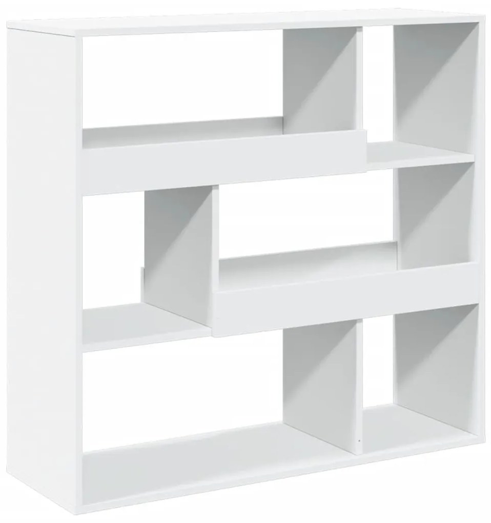 fehér térelválasztó könyvszekrény 100 x 33 x 94,5 cm