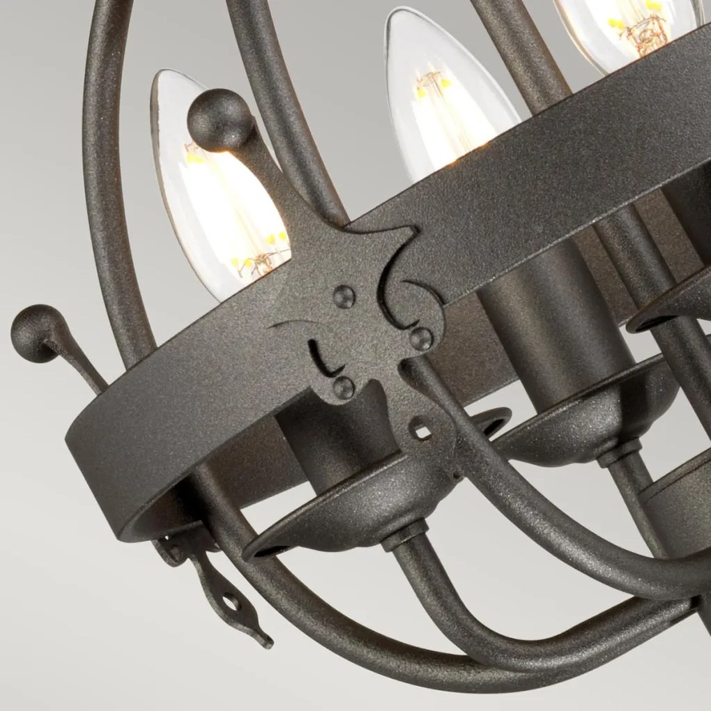Elstead Lighting WINDSOR WINDSOR4-GR Csillár 4x60W/E14
