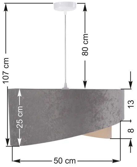 Csillár zsinóron GALAXY 1xE27/60W/230V