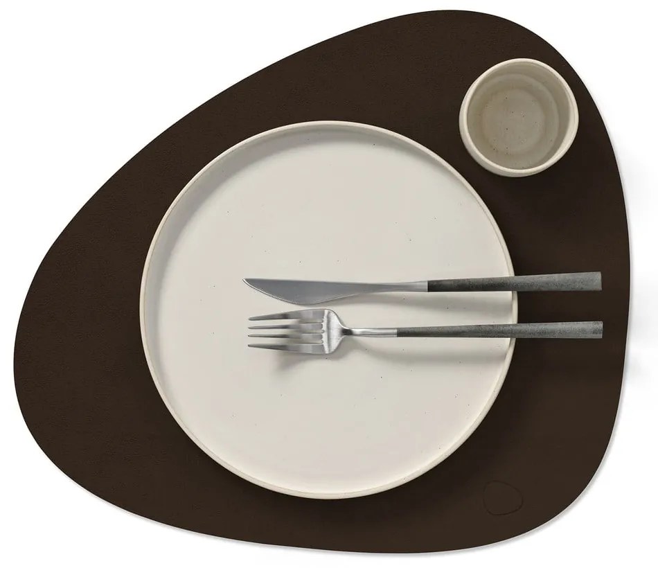 Öko bőr tányéralátét 37x44 cm Curve L Nupo – LIND DNA