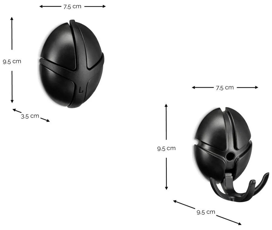 Aranyszínű fali akasztó Tick – Spinder Design