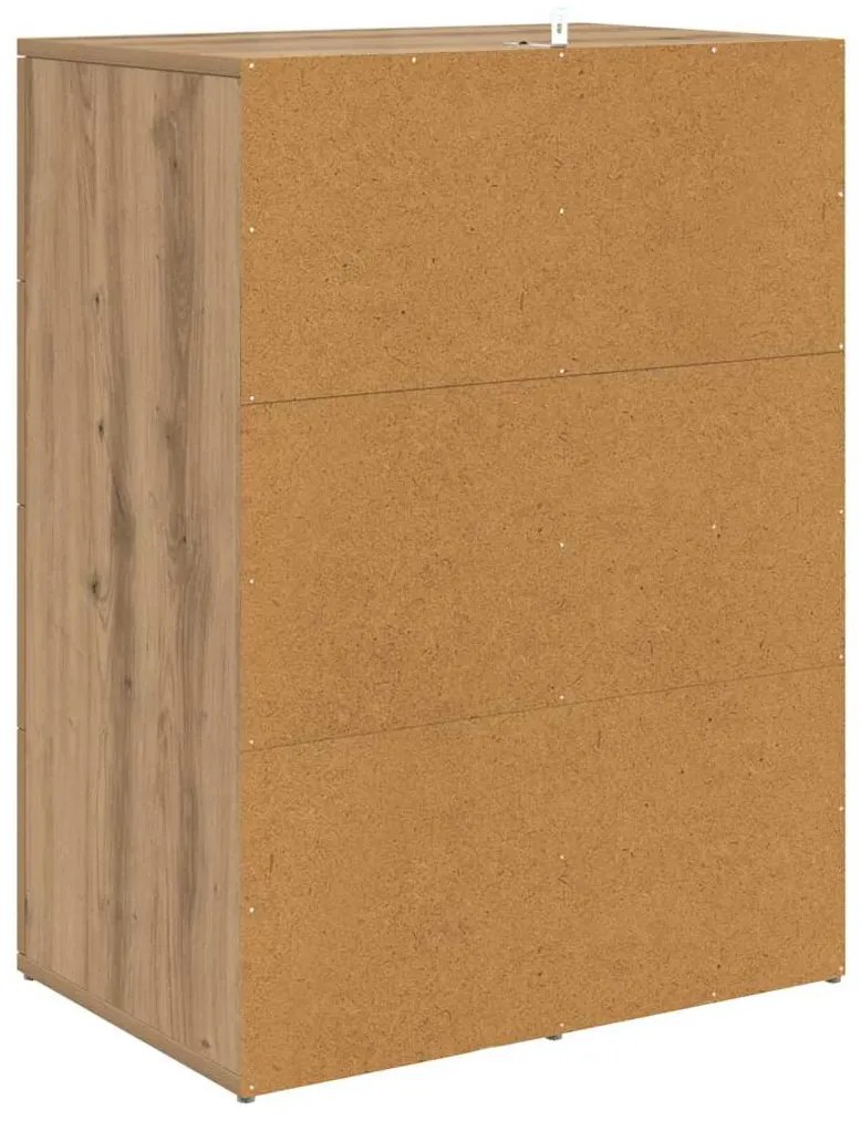 Oldalszekrények Corona 2 pcs Artisan tölgy 59 x 39 x 80 cm