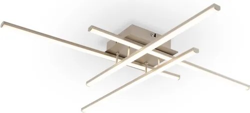 Brilagi - LED mennyezeti lámpa STRIPES LED/37W/230V ezüstszínű