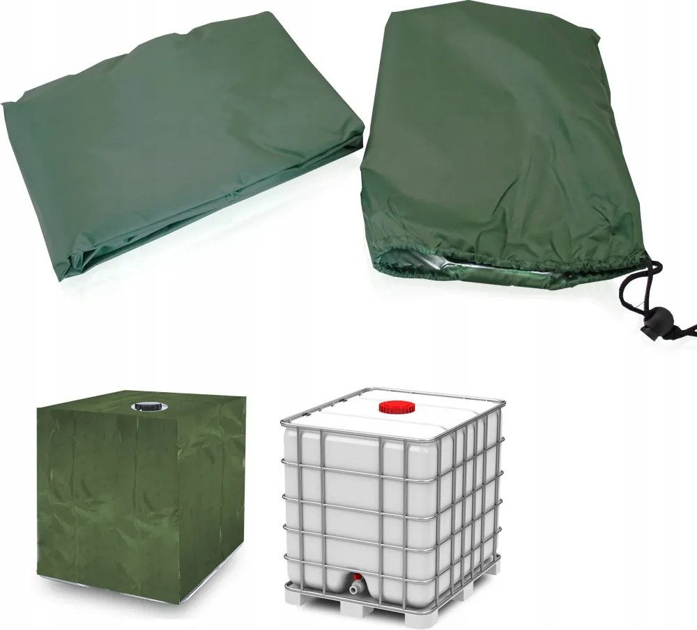 Védőponyva tartályhoz 1000L zöld