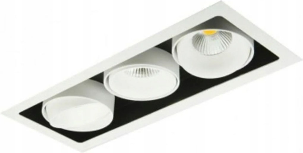 Bpm Süllyesztett lámpatest Kuvet 8203 fekete félmatt 8203.02.D40.3K