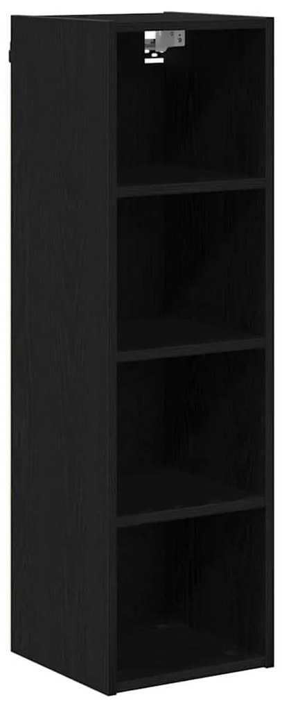 Függő szekrény Riga Fekete tölgy 30 x 29,5 x 100 cm Faanyag