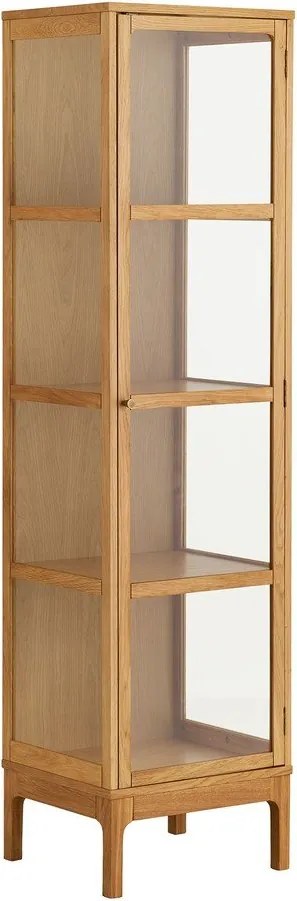 Natúr színű tálalószekrény 47x180x40 cm Zamora – House Nordic