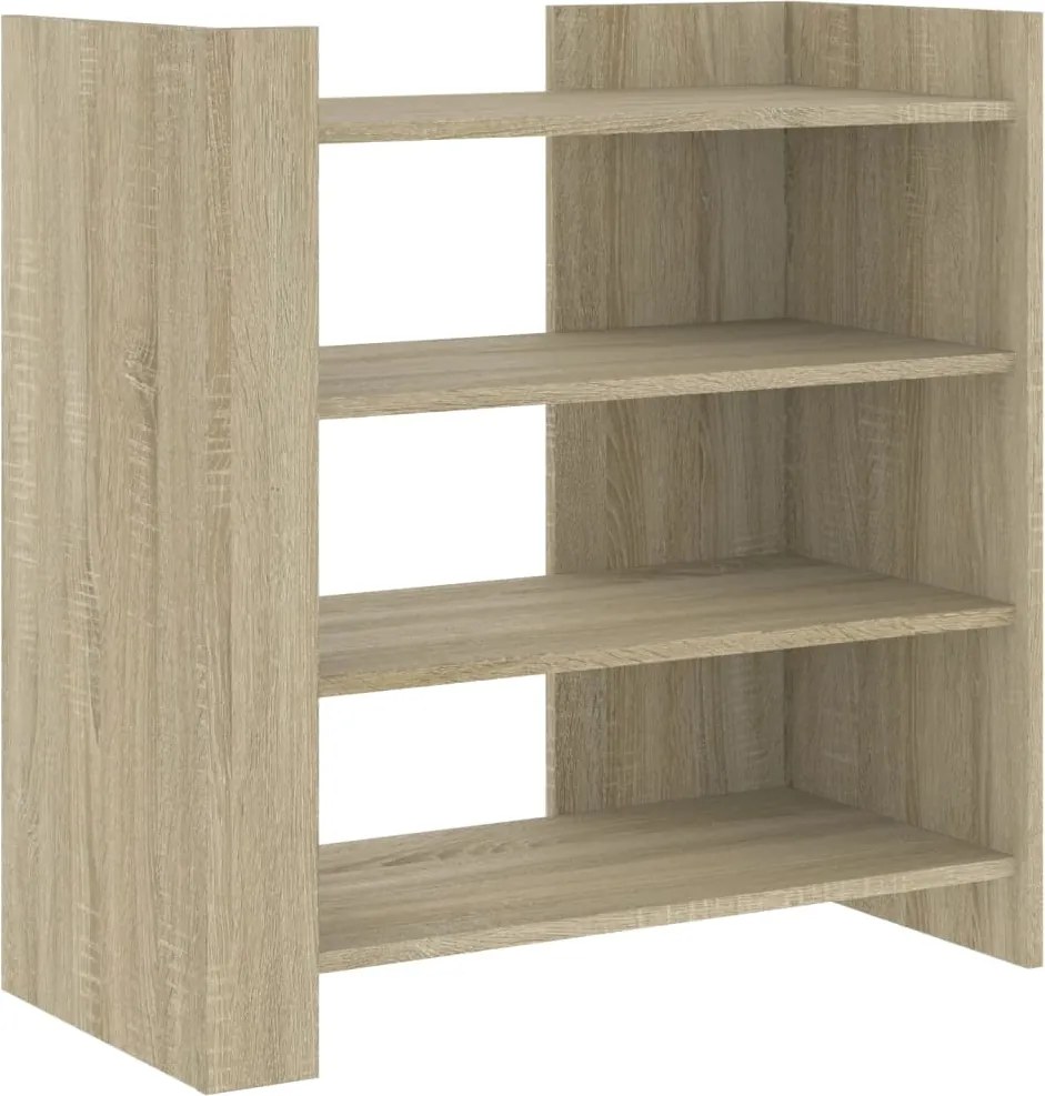 vidaXL sonoma tölgy színű szerelt fa tálalószekrény 73,5 x 35 x 75 cm